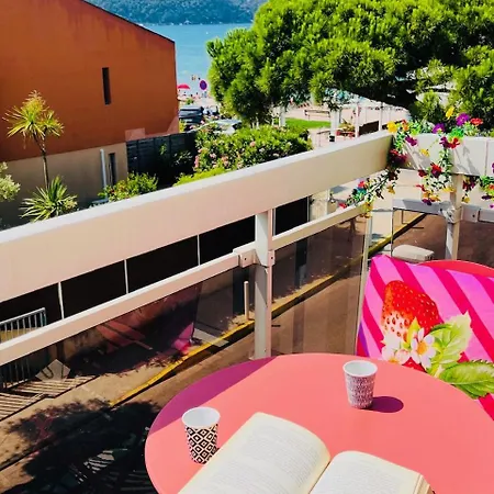 Apartmán Devant La Plage Et Vue Mer Parking Clim Internet Sealecques Saint-Cyr-sur-Mer